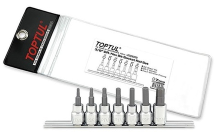 Набор бит 3/8" 7шт. TOPTUL