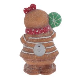 GAEM Фигурка декоративная с подсветкой "Пряник", L25 W15 H40,5 см (3хAAА н/п)