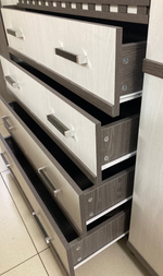 Комод Ольга-13 ясень анкор темн/ясень анкор св