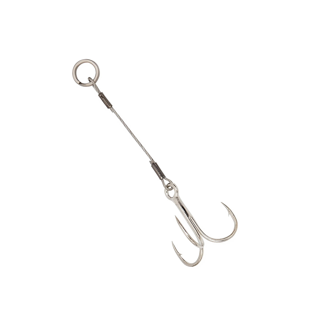 Крючок Decoy WA-21 Wire Treble Assist #M (в упаковке 2 штуки)