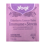 Yogi Tea, Мелисса с бузиной, для иммунитета и стресса, без кофеина, 16 чайных пакетиков, 32 г (1,12 унции)