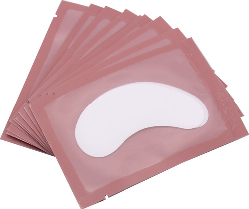 Патчи 50 шт. гидрогелевые под глаза для ламинирования и наращивания ресниц