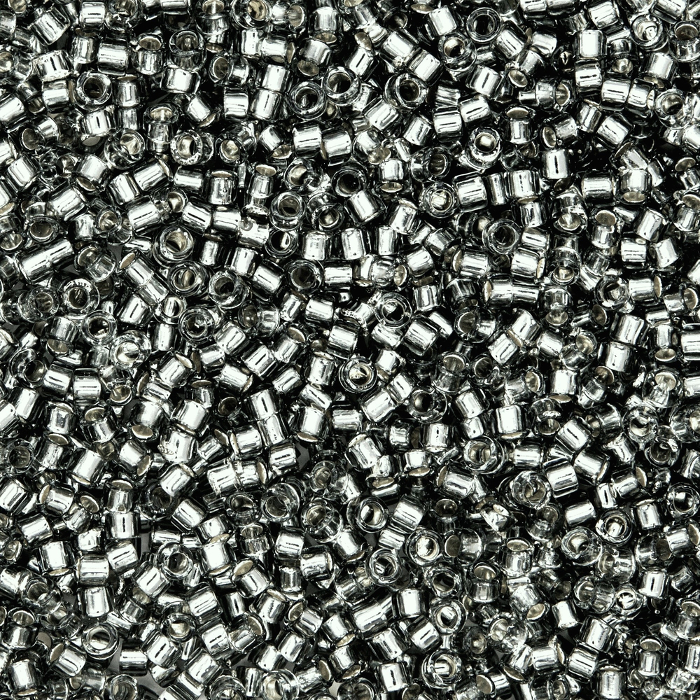 Японский бисер TOHO Treasure (№29), с внутренним серебрением, прозрачный