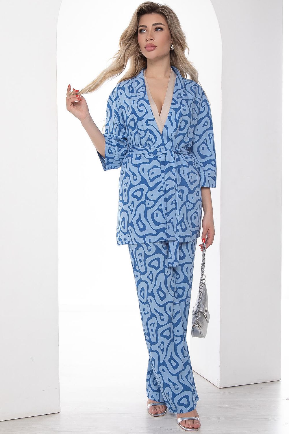 Костюм "Зарина" (голубой) К9003 LT Collection (Акция)