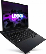 15.6" Ноутбук Lenovo Legion 5 15ACH6H 1920x1080, AMD Ryzen 5 5600H 3.3 ГГц, RAM 16 ГБ, DDR4, SSD 1ТБ, NVIDIA GeForce RTX 3070, Win 11, RU, 82JU000WRK, Phantom Blue