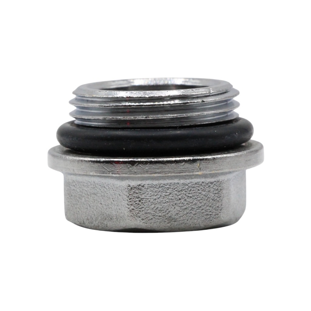 Хромированный концевой переходник FAR 3/4" НР х 1/2" ВР