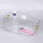 Контейнер для хранения «ЛАМИНГТОН», цвет прозрачный, 26,5*20,2*12см