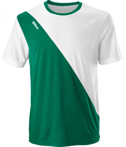 Мужская теннисная футболка Wilson Team II Crew M - team green