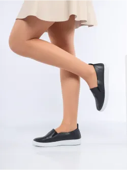 Мокасины летние с перфорацией