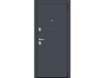 Дверь входная Porta R-3 4/Л22 Graphite Pro/Virgin WW/Лунный камень