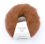 Пряжа Vittorio 25г, 200м, 70%супер кид мохер, 30%шёлк (цена за 1шт.)