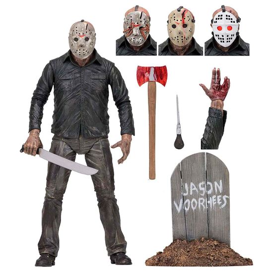 Фигурка Friday the 13th - 7" Action Figure - Ultimate Part 5 Jason / Фигурка по мотивам фильма "Пятница 13-е. Часть 5", Джейсон