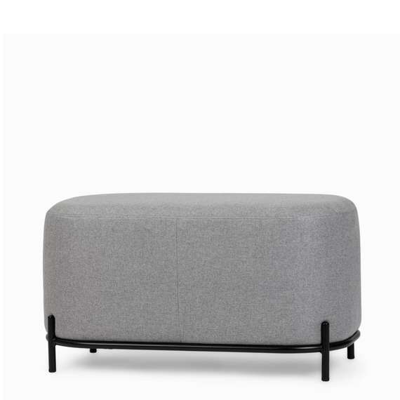 Пуф Pawai 80х45 см, серый