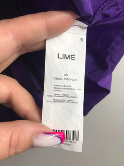 Топ Lime красивый, маркировка XS, визуально 42 размер, новый