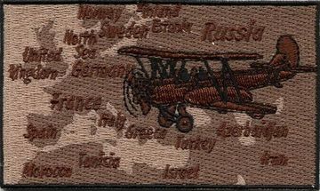 Нашивка - Полёт (10.0 х 6.0)