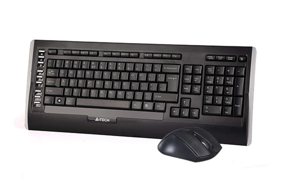 Клавиатура и мышь Wireless A4Tech 9300F