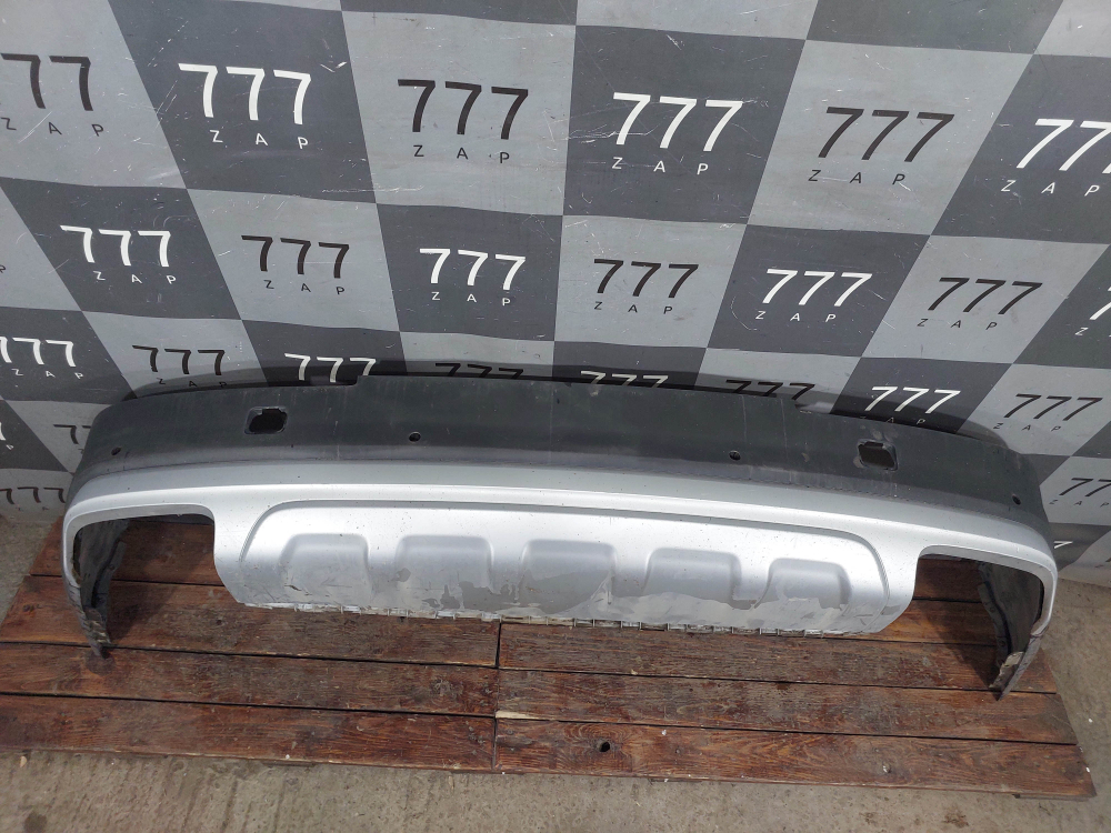 Юбка заднего бампера Audi Q7 (4M) 15-нв Б/У Оригинал 4M0807527A