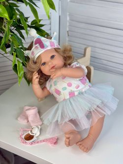 Кукла Реборн BERJUAN мягконабивная 50см Baby Sweet (1228)