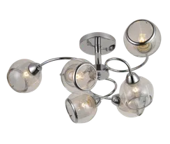 06651/6 CHROME (2) Люстра (RL)
