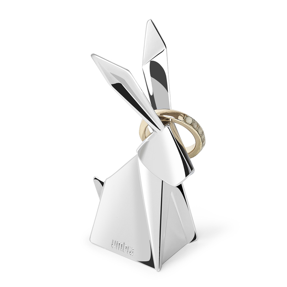 Держатель для колец Origami кролик хром, Umbra