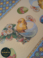 Пасхальный гобеленовый набор Пасхальное чудо (Дорожка 39х143+4 салфетки 40х40)