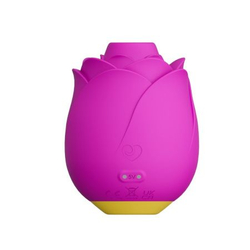 Клиторальный стимулятор ROMP "Suction Rose", силикон, вакуумная стимуляция