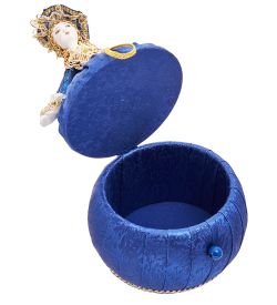 Народные промыслы RK-732/11 Кукла-шкатулка «Дама в вечернем платье»