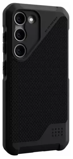 Чехол Uag Metropolis LT ткань Kevlar для Samsung Galaxy S23, черный (Black)
