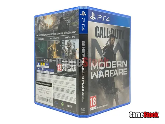 PS4 Call of Duty: Modern Warfare 2019 (Б/У, Английская версия, CUSA-17489)