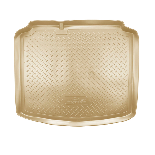 Коврик в багажник Norplast/Unidec для Seat Leon в кузове 1P1 HB (2005-2012) Бежевый, полиуретан, арт.NPL-P-80-35-B