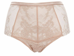 Телесные высокие трусики-стринги Sublime (Размер: 38) (Цвет: телесный)
