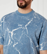 Футболка Crinkledesert BOSS ORANGE - голубой(50541105)