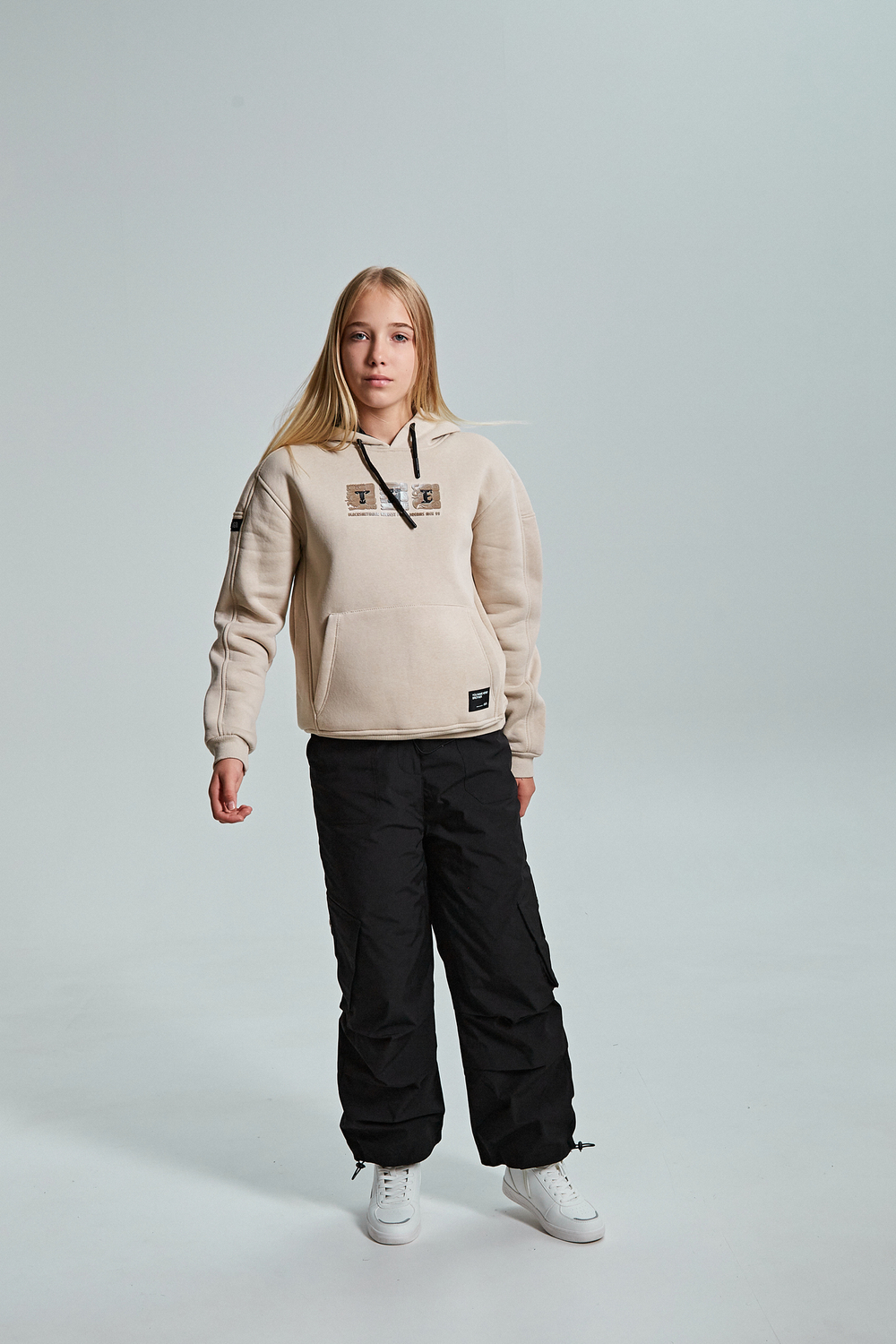 Худи дл/р с начесом д/м LEYZ 10039