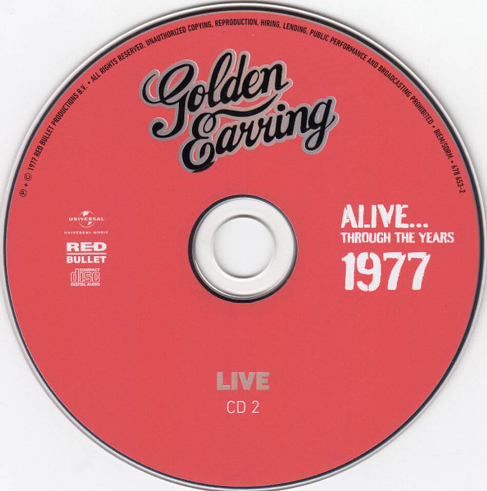 Golden Earring / Alive... Through The Years 1977-2015 (Limited Edition)(11CD)