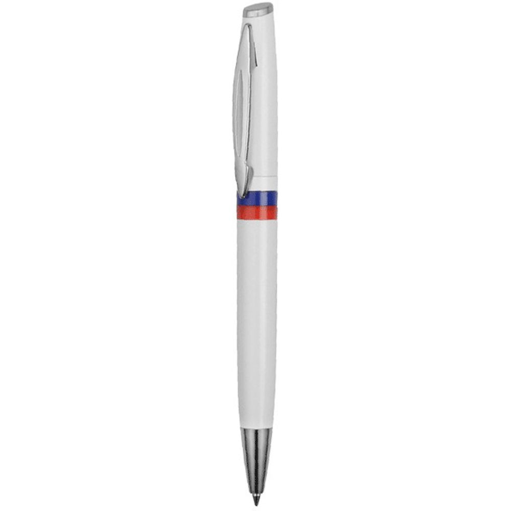 Ручка шариковая автоматическая ДЕВЕНТЕ 0,7 мм синяя Триколор (5070300)