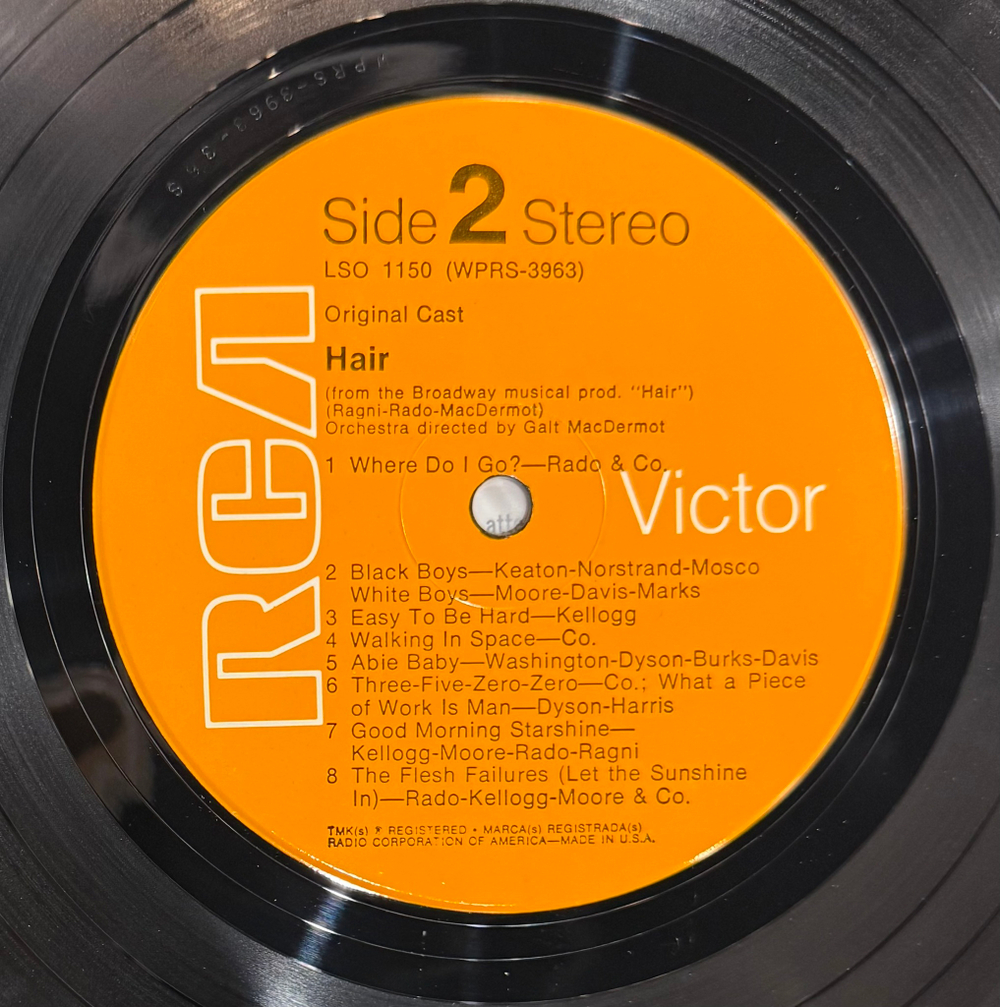 Виниловая пластинка Hair - The American Tribal Love-Rock Musical LP