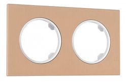 Рамка на 2 поста Arte Milano am-502.11 502.11-2.brown