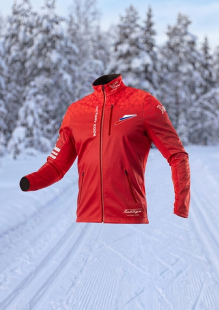 Куртка Лыжная Softshell с трикотажной спиной Pro Master