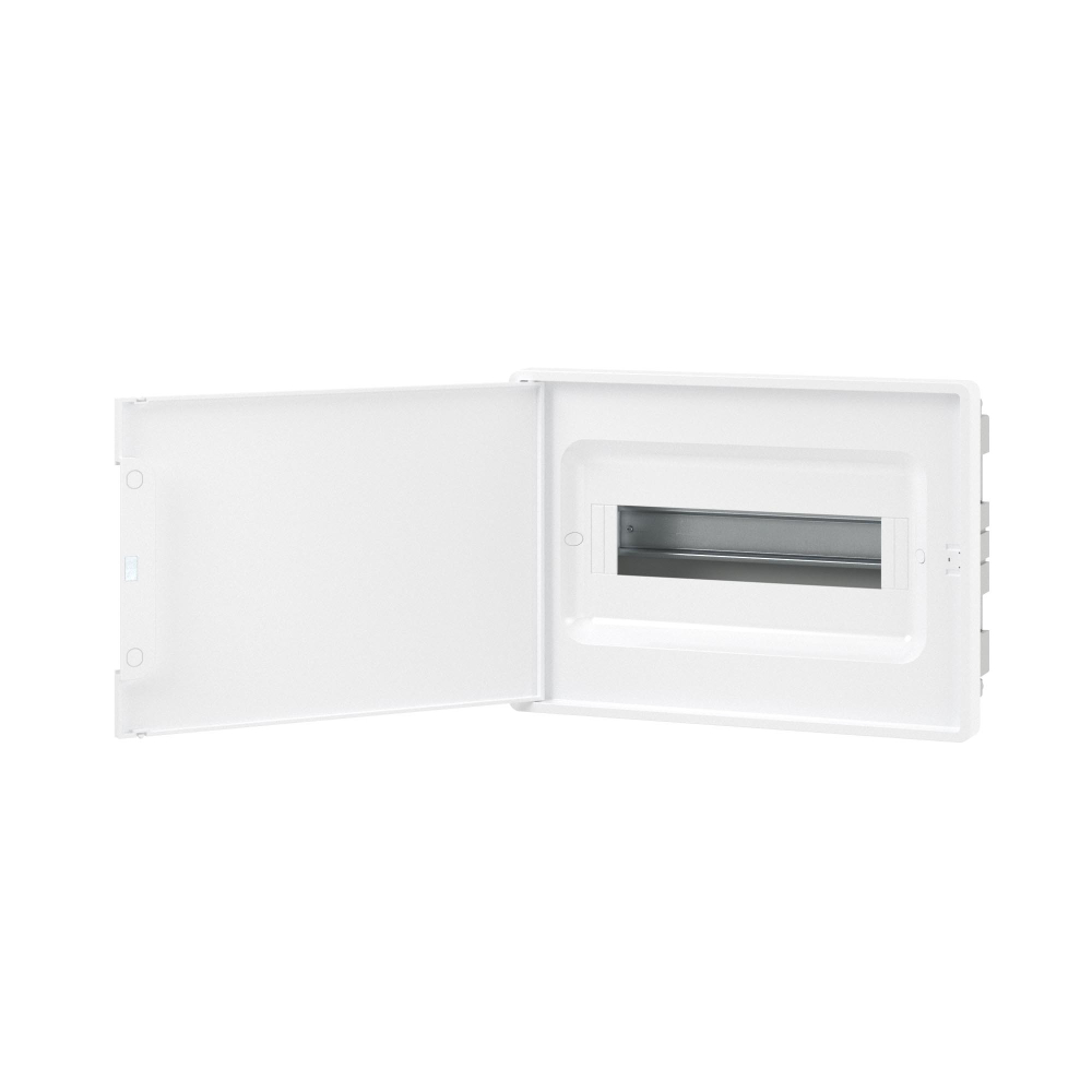 Щиток 12 мод встраиваемый для полых стен FRAME, белый, с белой дверцей,с 2 шинами PEN на 6 и 8 отв.