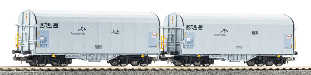 Набор из 2-х вагонов крытых брезентом ATIR Rail, эпоха VI