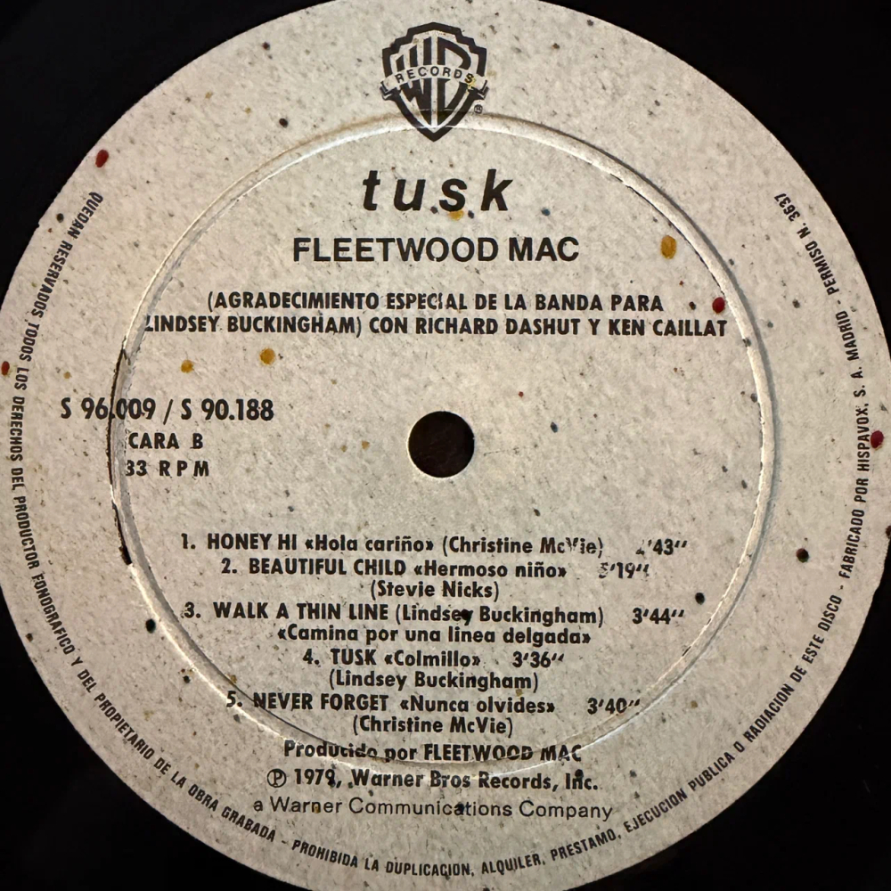Fleetwood Mac ‎– Tusk 2LP (Испания 1979г.)Т