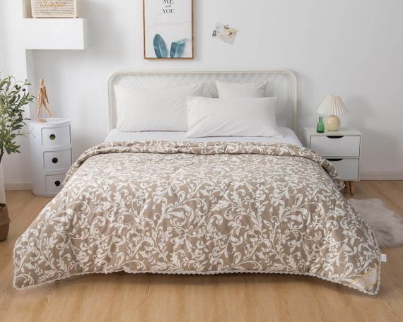 Одеяло Вэлиант микроволокно в сатине всесезонное