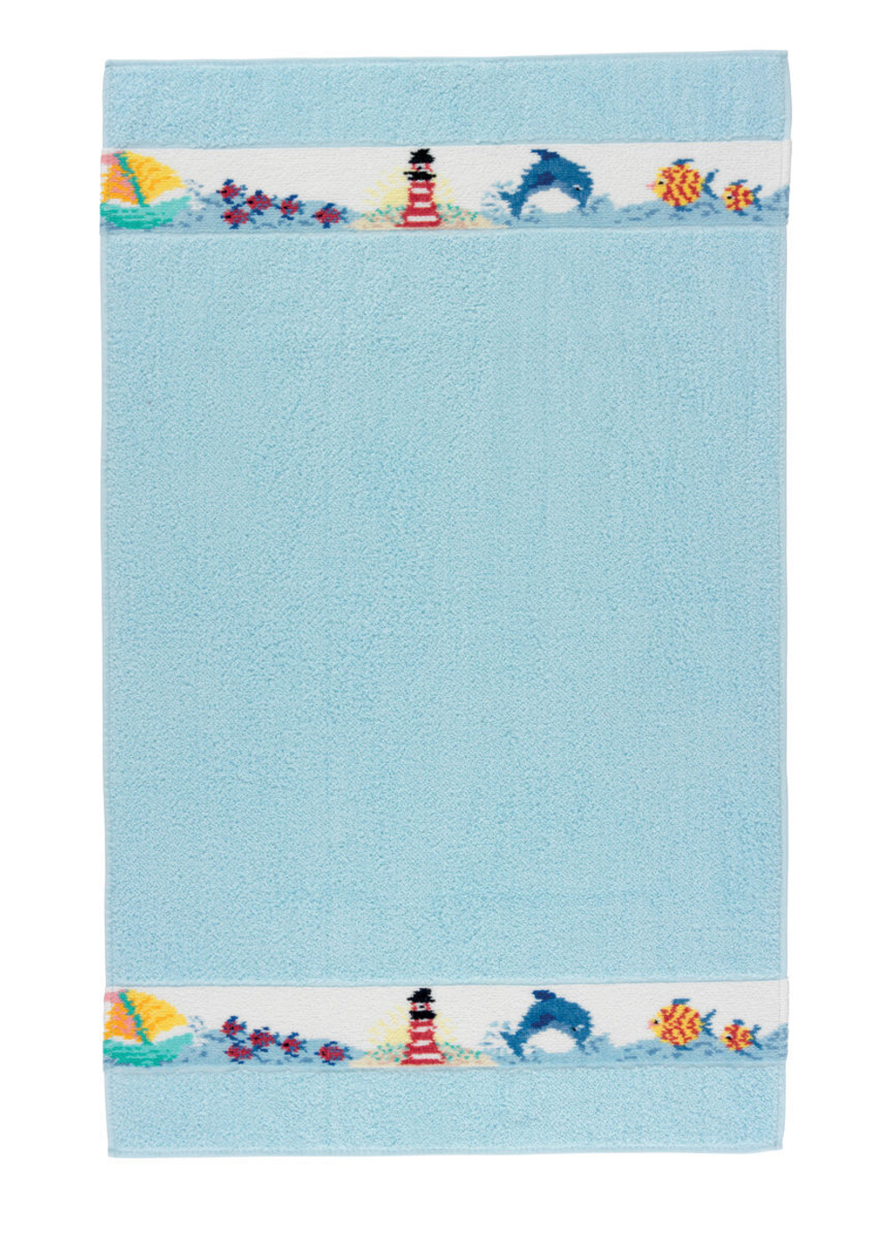 Полотенце 50x80 Feiler Marina Hellblau голубое