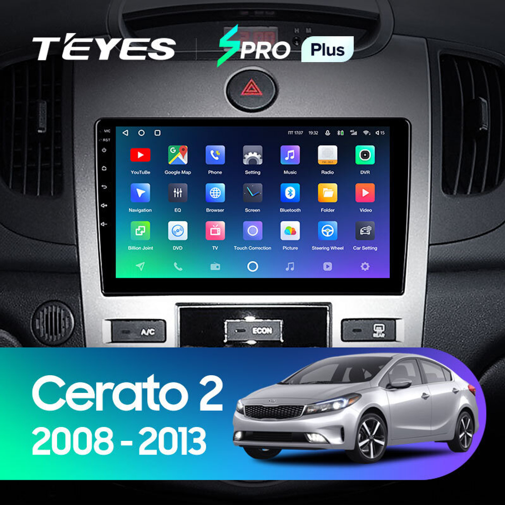 Teyes SPRO Plus 9" для KIA Cerato 2008-2013