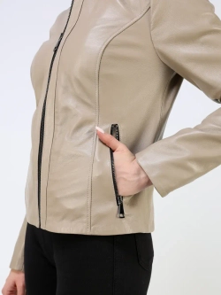 Куртка кожаная демисезонная