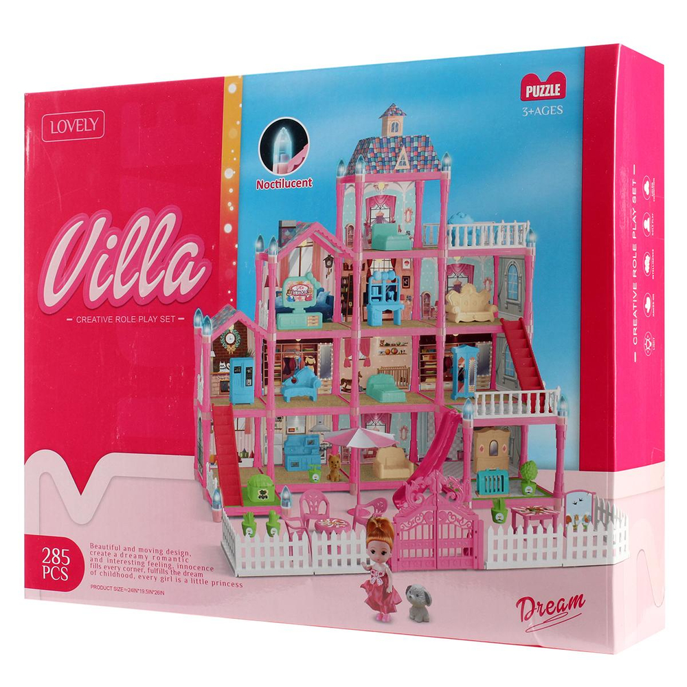 Дом для куклы, коробка 636-7