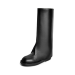 Reemoor Cow Leather Knee high Boots Women"s Black