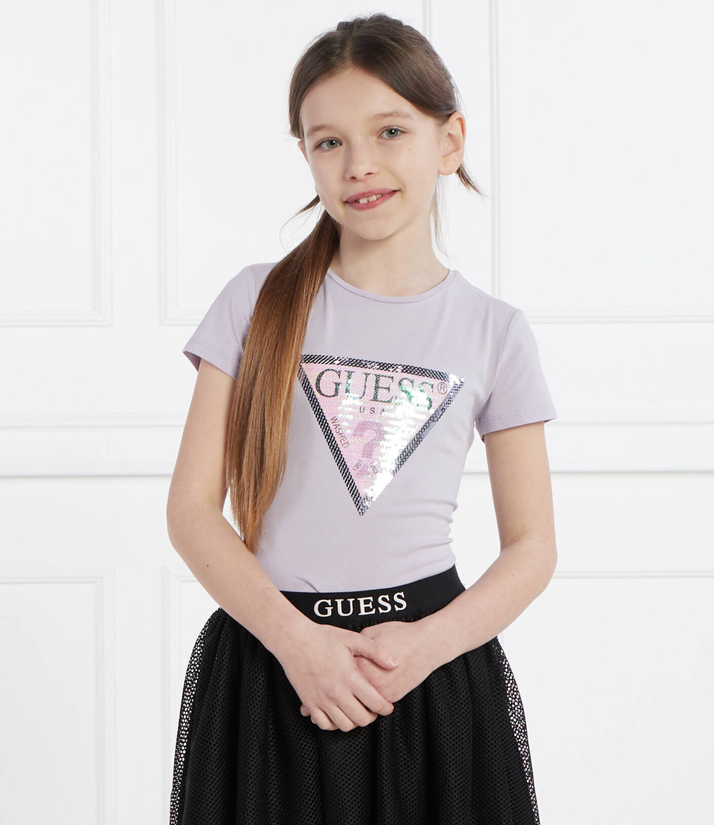 Футболка Guess - лавандовый(K4RI31 K6YW1)