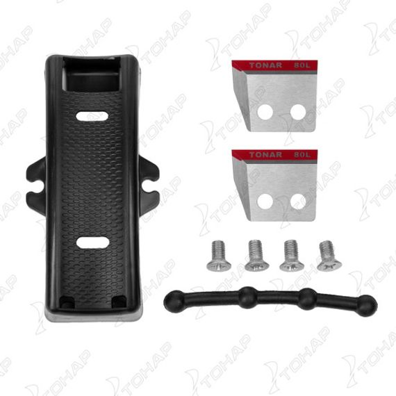 Ледобур ЛР-080 Спорт левое вращение, цельнотянутый шнек (LS-80LD-1) Тонар