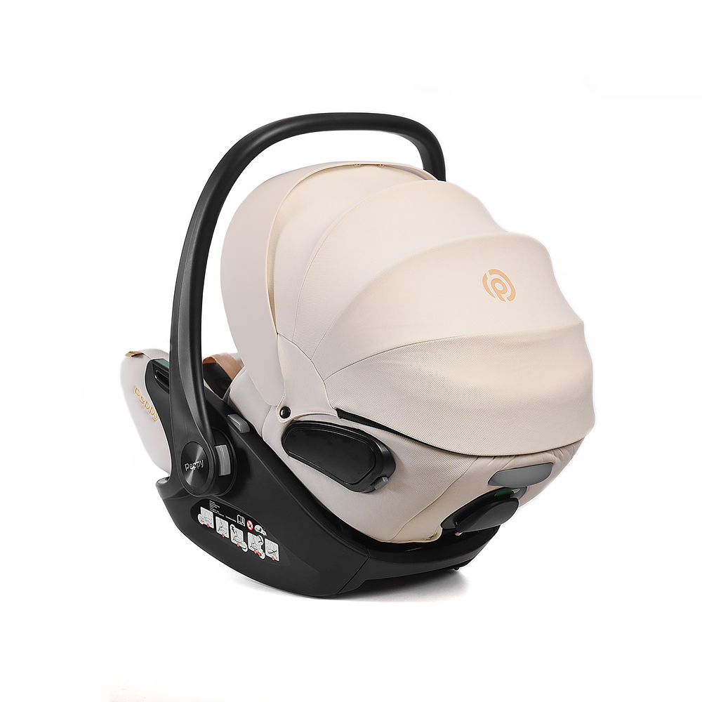Автолюлька Peppy Verona I-Size 40-84 см (бежевый)